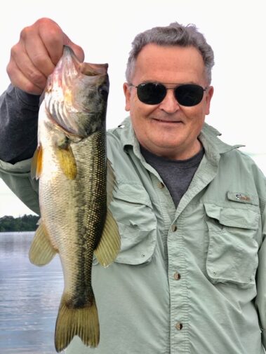 Bass fishing in Lake Hartwell