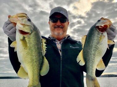 Bass fishing Lake Hartwell