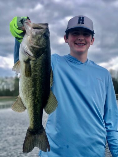 Bass fishing Lake Hartwell