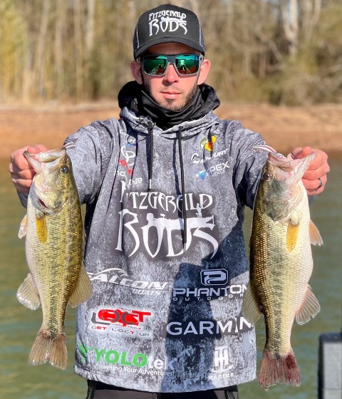 Bass FIshing in Lake Hartwell