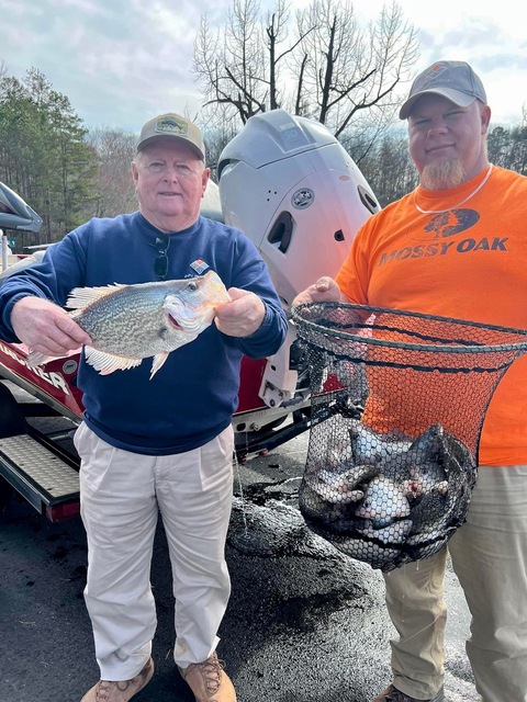 Lake Hartwell Crappie fishing