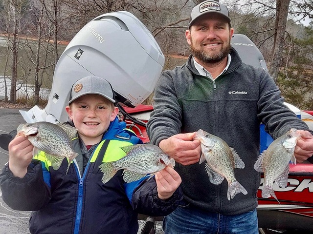 Lake Hartwell Crappie fishing