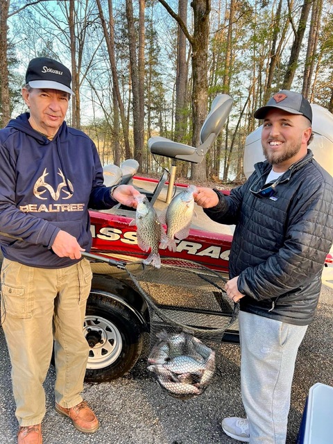 Lake Hartwell Crappie fishing