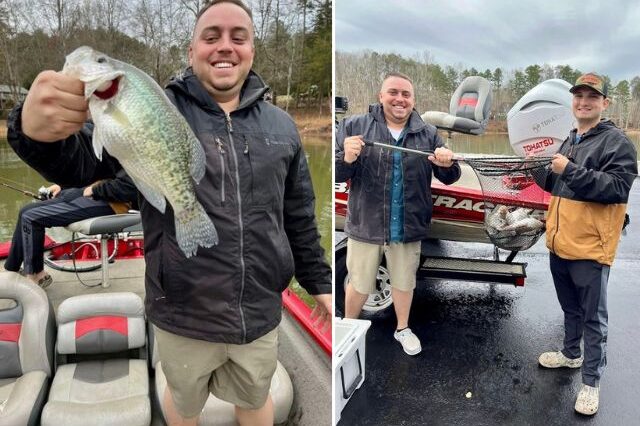 Lake Hartwell Crappie fishing