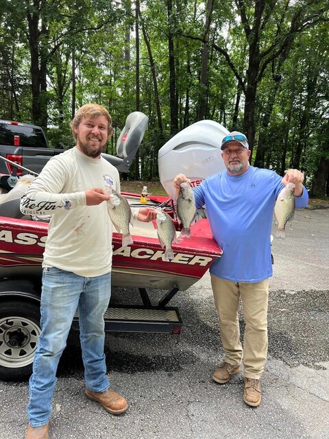 Lake Hartwell Crappie fishing