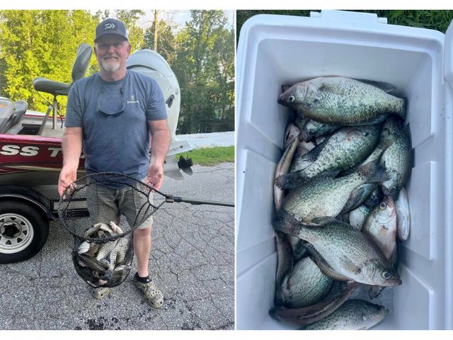 Lake Hartwell Crappie fishing