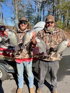 Lake Hartwell Crappie fishing 1