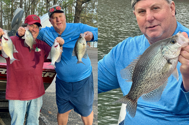 Lake Hartwell Crappie fishing