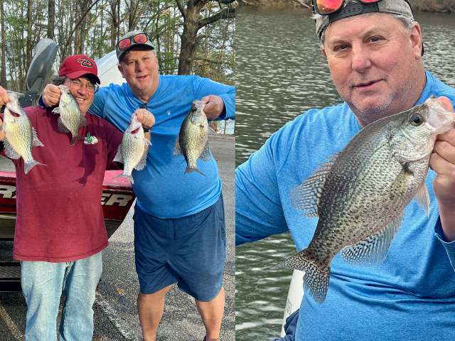 Lake Hartwell Crappie fishing