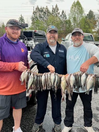 Lake Hartwell Crappie fishing