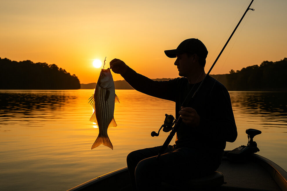 the Best Hybrid Bass Lakes in the Southeast