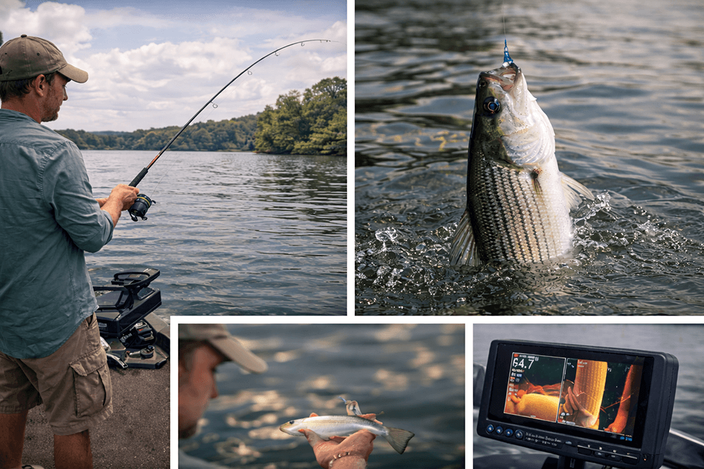 Guide to Striper Fishing Guide to Striper Fishing on Lake Hartwell