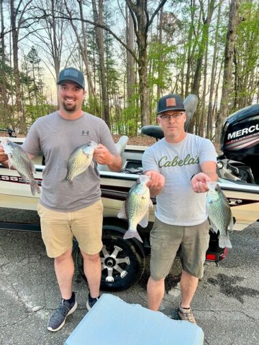 Lake Hartwell Crappie Fishing