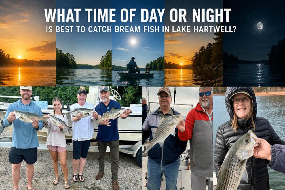 Best Time to Catch Bream Catch Bream on Lake Hartwell Day or Night