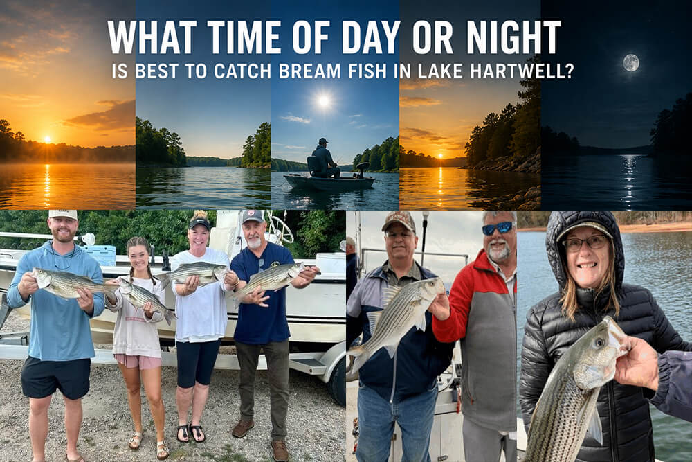 Best Time to Catch Bream Catch Bream on Lake Hartwell Day or Night